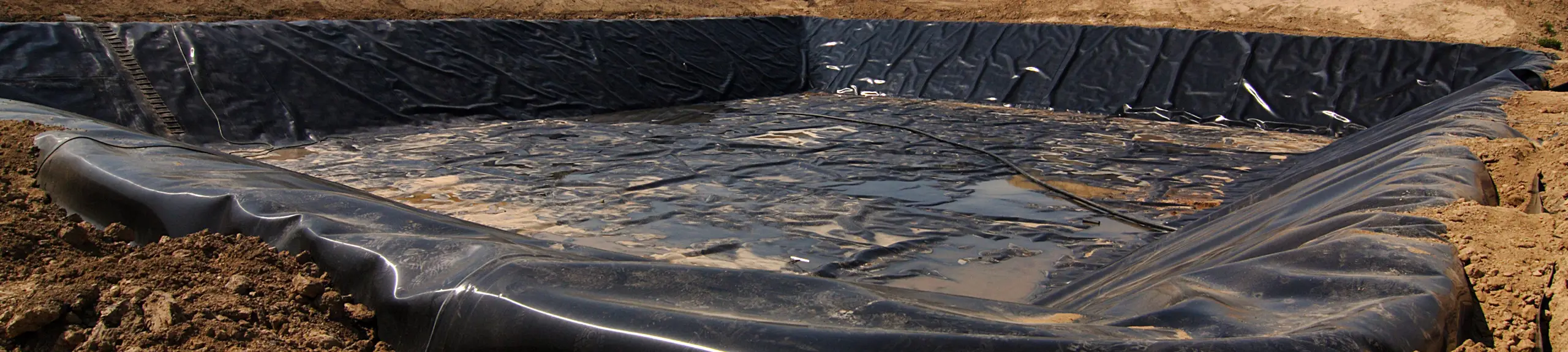 Preparing for a new water feature Preparing for a new water feature