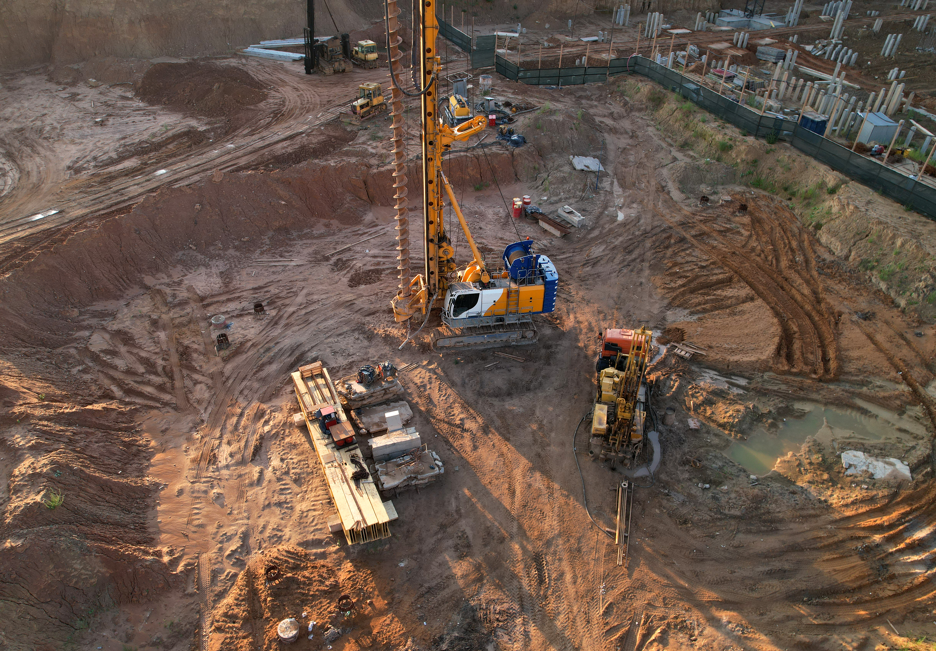 Construction site CBR Testing