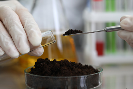 Soil Testing in the laboratory
