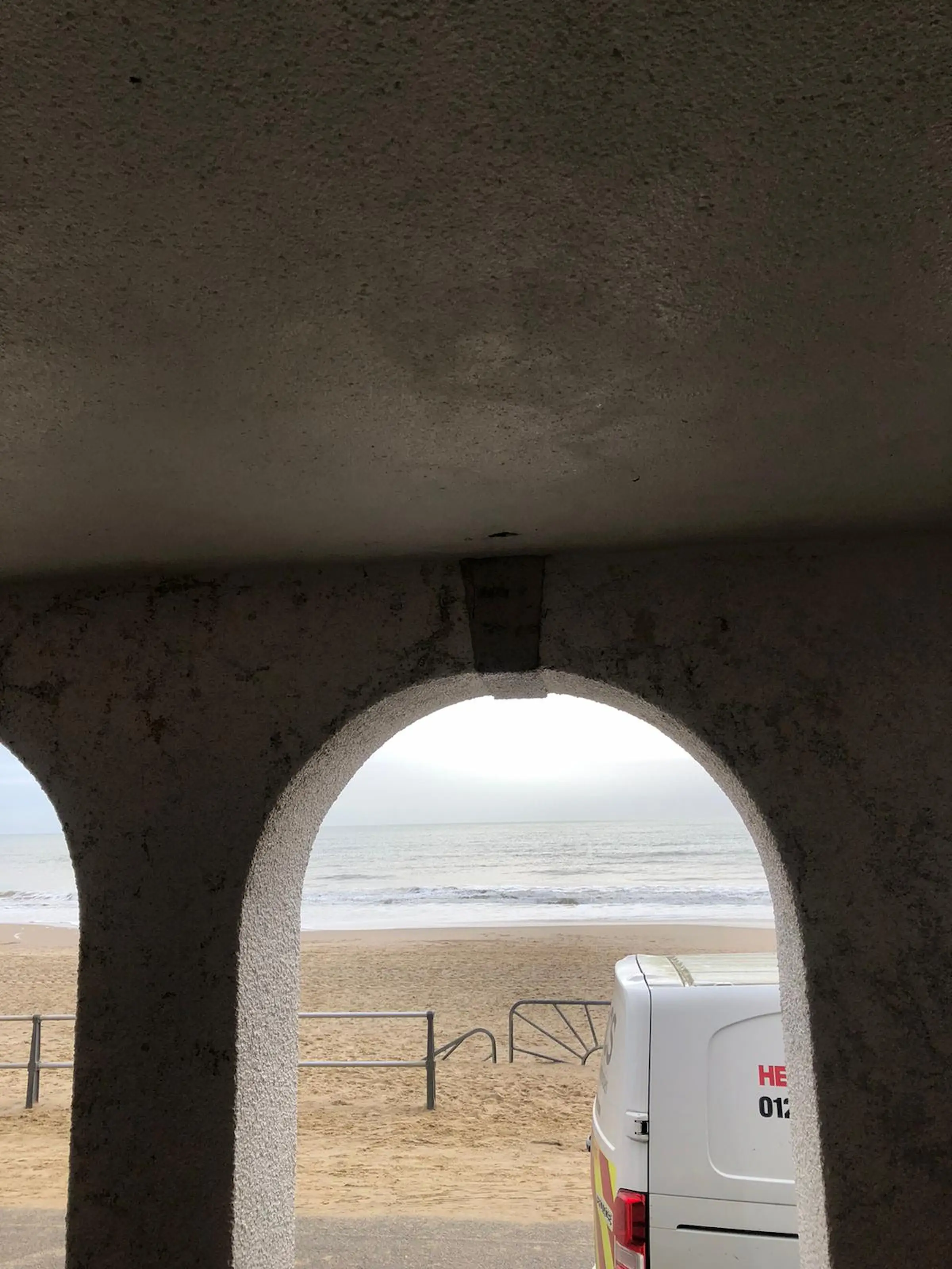 Testing the durability of a concrete building  Testing the durability of a concrete building