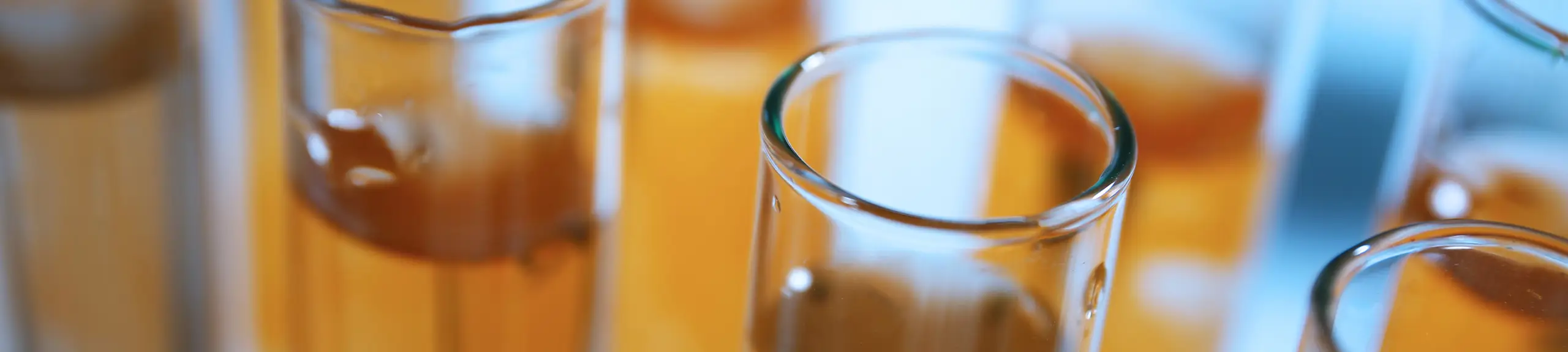 Vials of samples Vials of samples