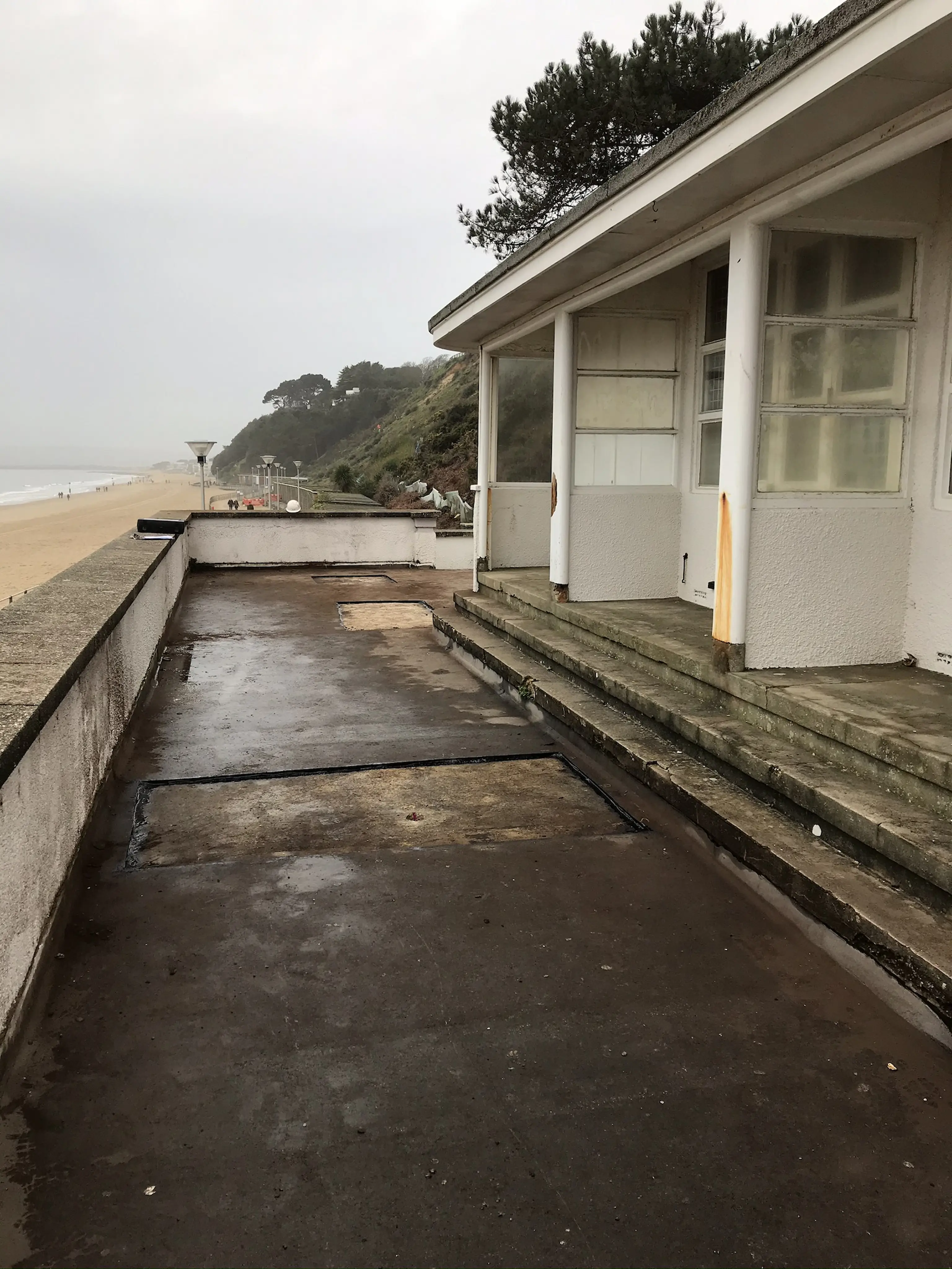 Testing the concrete path Testing the concrete path