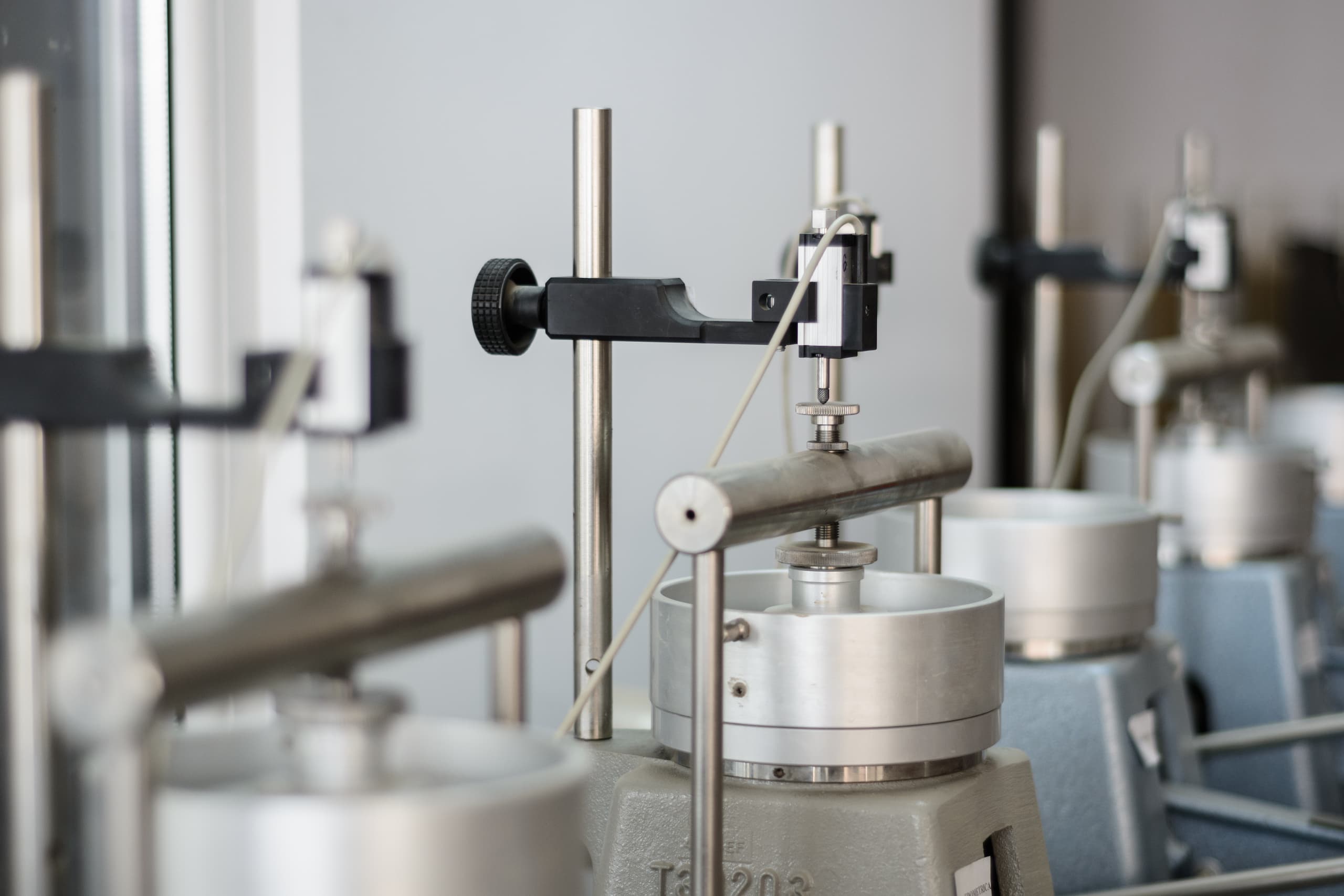 Example of a lab sampling machine