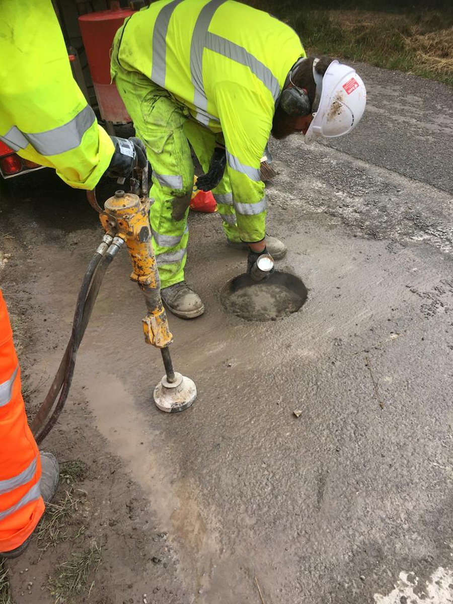 Bituminous Coring Case Study | ACS | Analytical Construction Services (ACS)