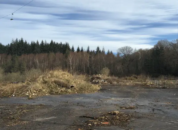 Contaminated land for testing Contaminated land for testing